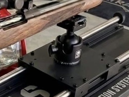 Swivel ball head on the alloy plate on the P-TAS